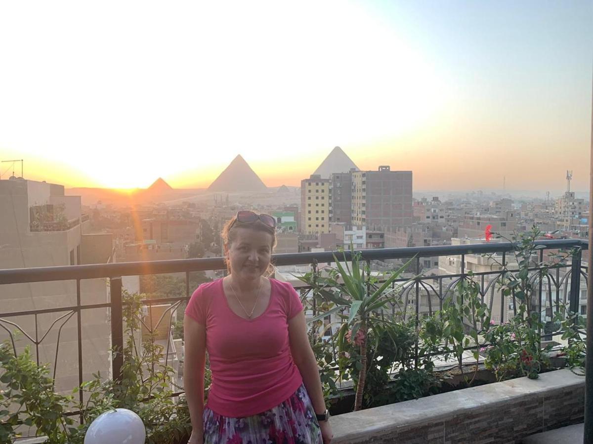 Draz Pyramids View Bed & Breakfast Kafret el-Gabal Eksteriør billede