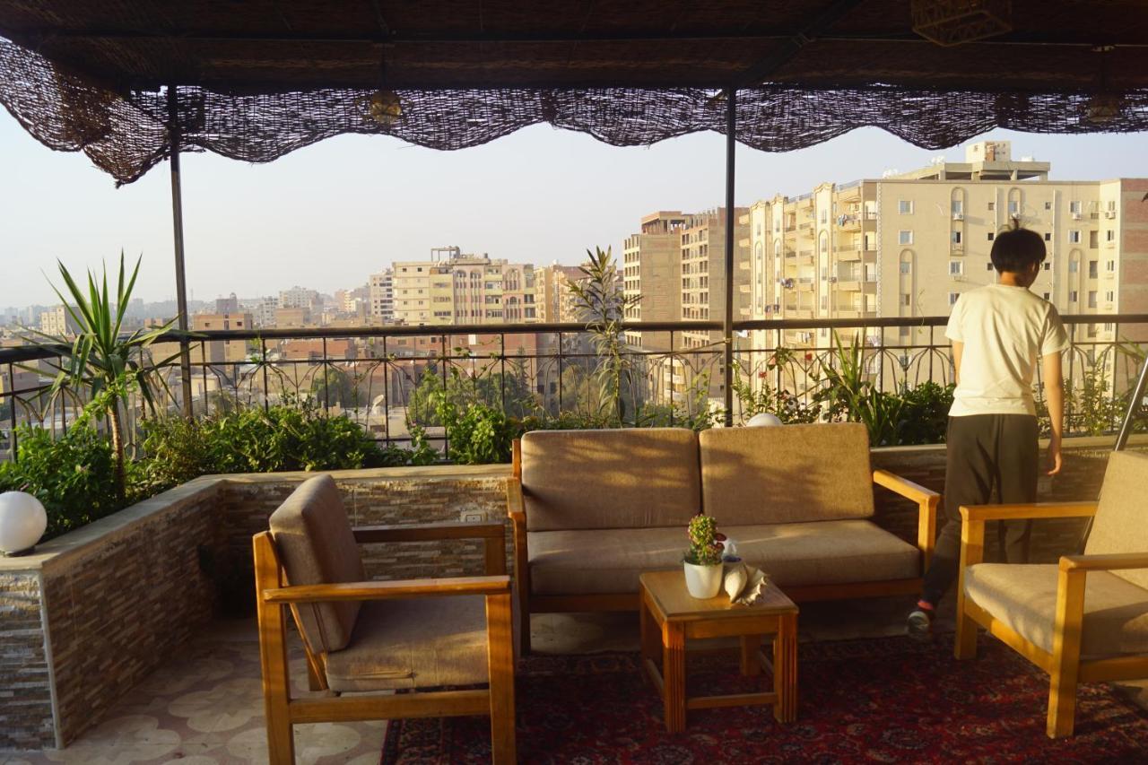 Draz Pyramids View Bed & Breakfast Kafret el-Gabal Eksteriør billede