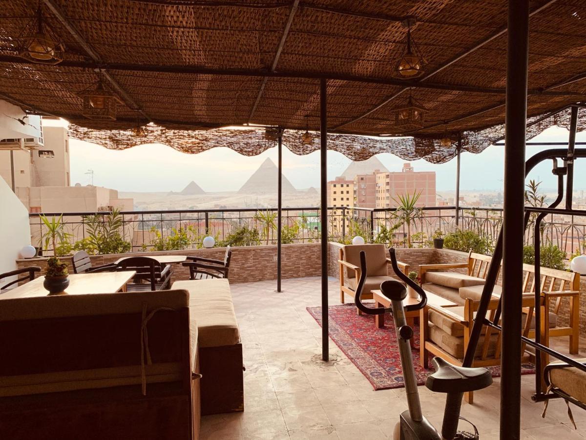 Draz Pyramids View Bed & Breakfast Kafret el-Gabal Eksteriør billede