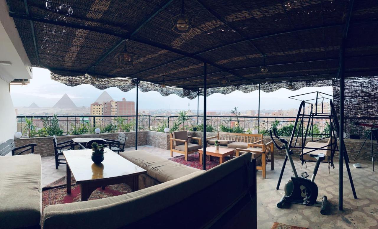 Draz Pyramids View Bed & Breakfast Kafret el-Gabal Eksteriør billede