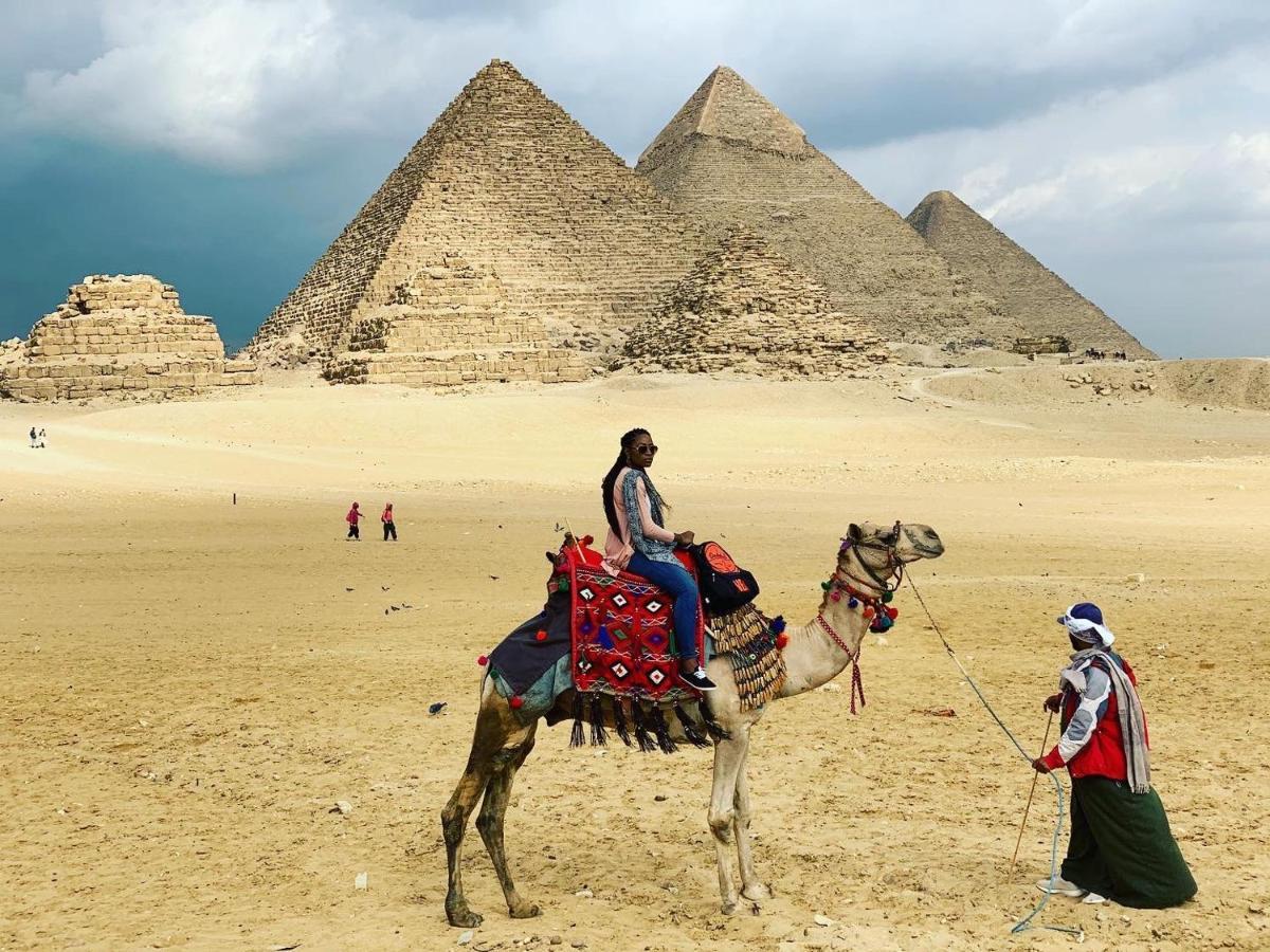 Draz Pyramids View Bed & Breakfast Kafret el-Gabal Eksteriør billede